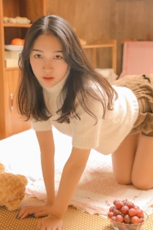 年轻漂亮的保洁